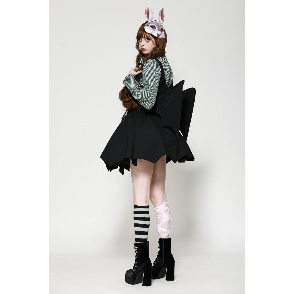 Dark in Love Vespertilio Vest with Bat Wings - Kate's Clothing
