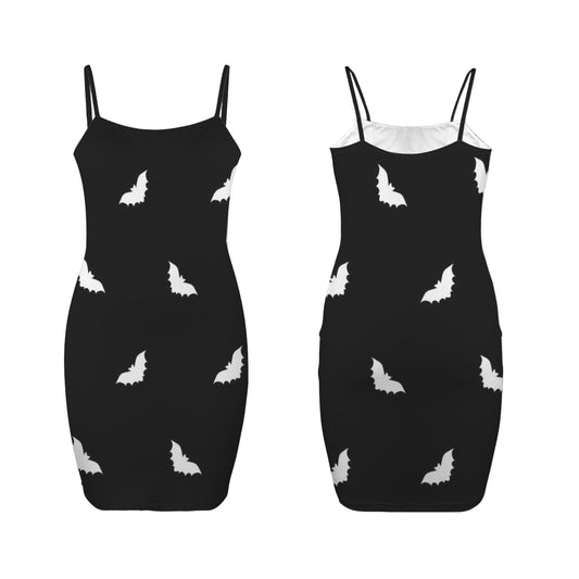 Bats on Repeat Bodycon Dress