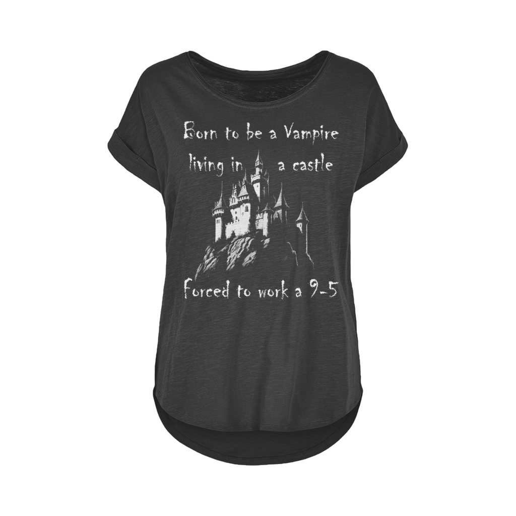 Born to be a Vampire Long Slub T-Shirt