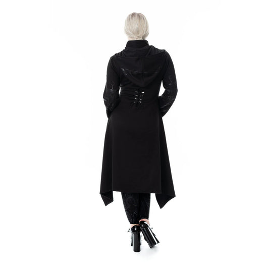 Vixxen Basilica Cathedral Style Printed Zip Up Hoodie