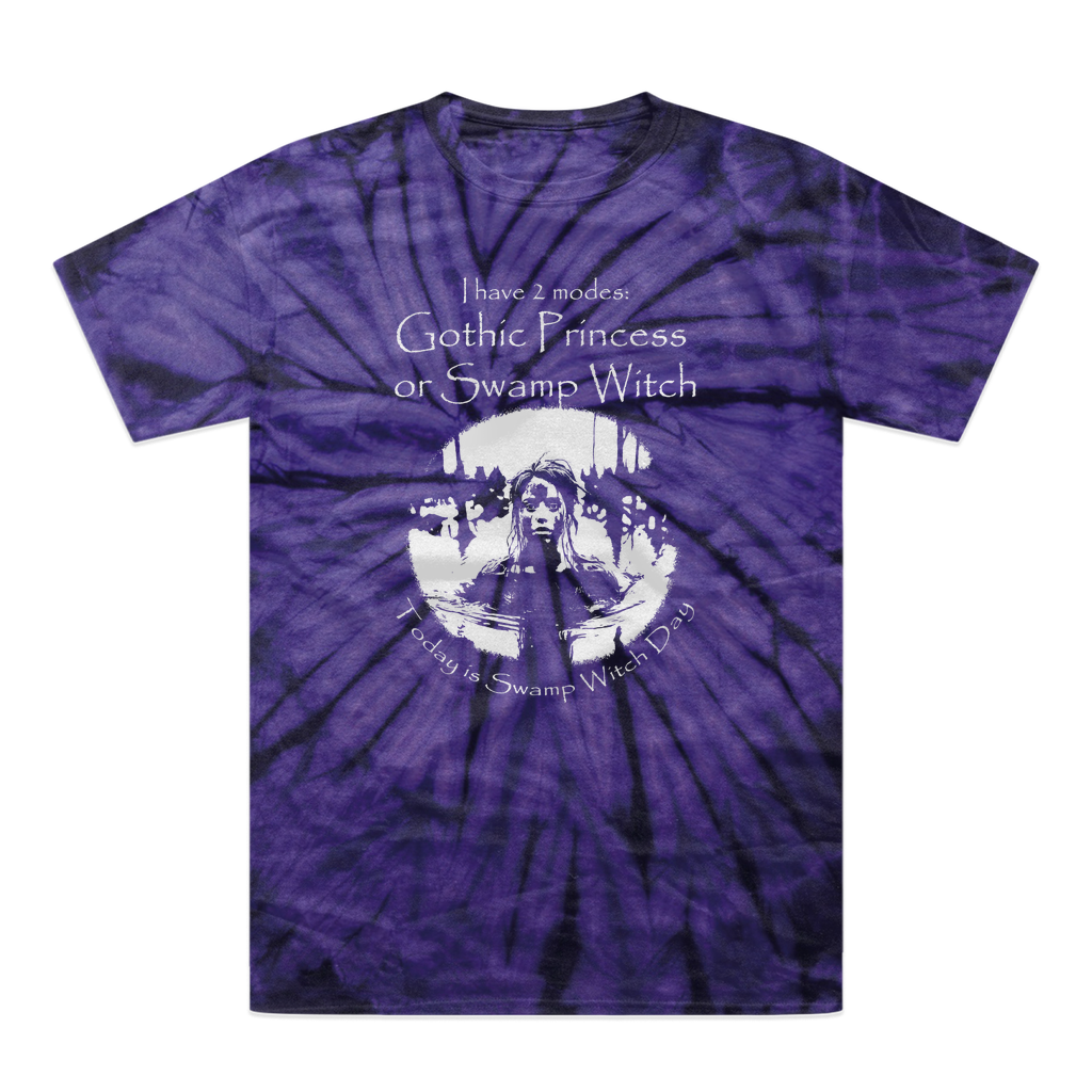 Swamp Witch Tonal Spider Tie-Dye T-Shirt