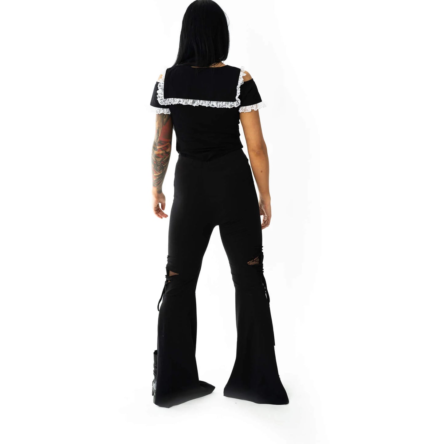Innocent Lifestyle Ladies Birdie Long Leg Pants in Black - Kate's Clothing