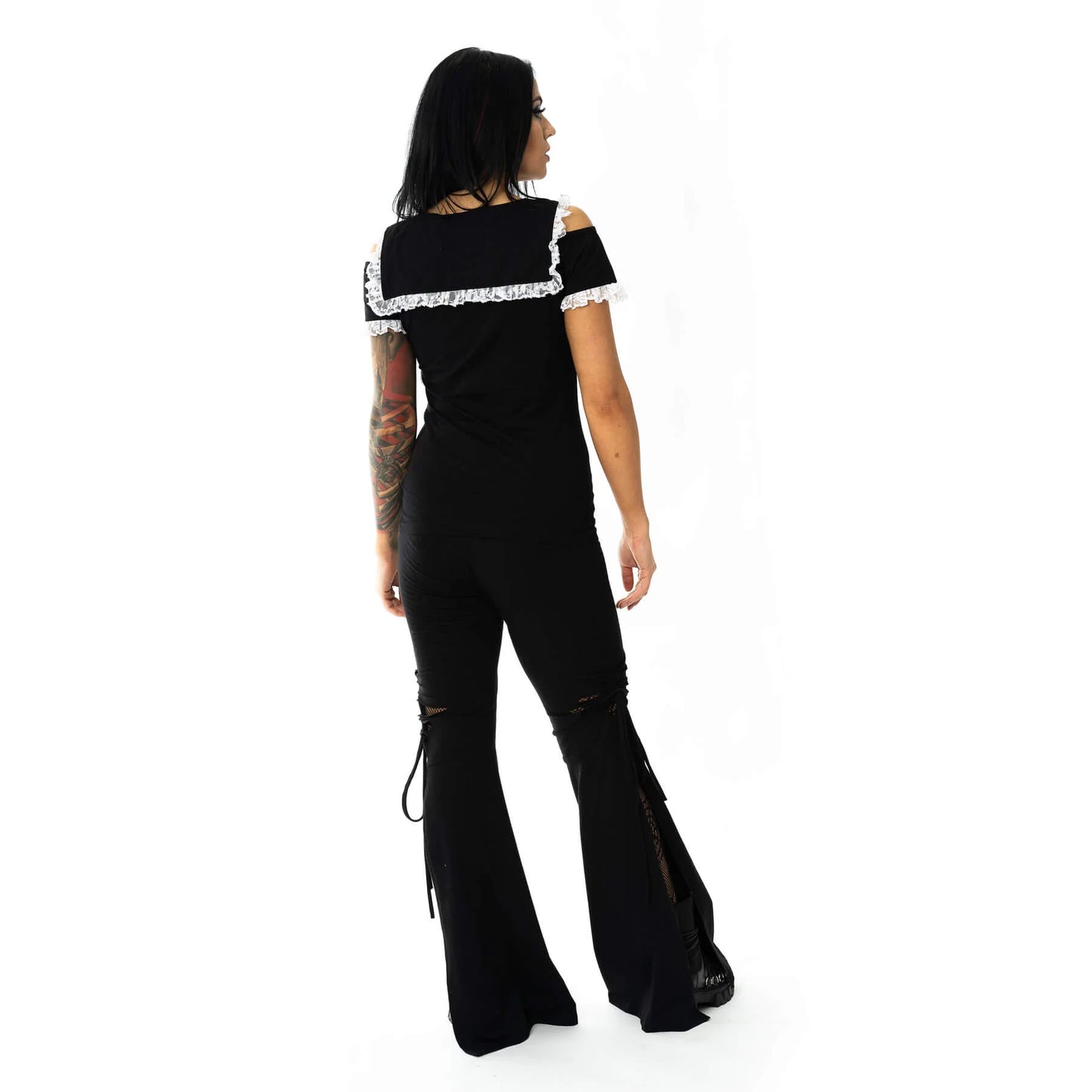 Innocent Lifestyle Ladies Birdie Long Leg Pants in Black - Kate's Clothing