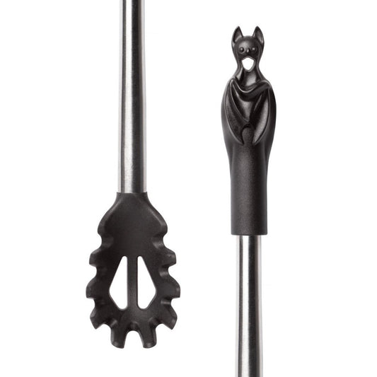 Alchemy Gothic Black Bat Pasta Spoon