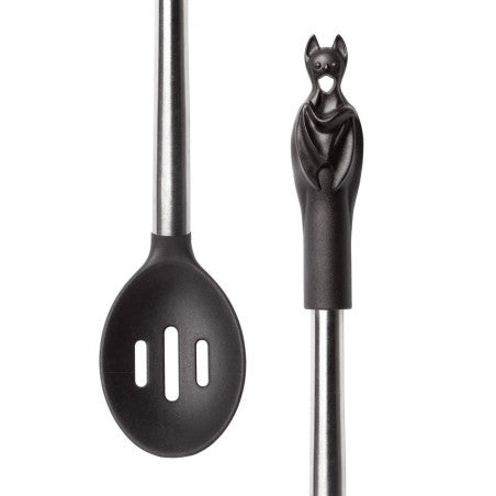 Alchemy Gothic Black Bat Slotted Spoon