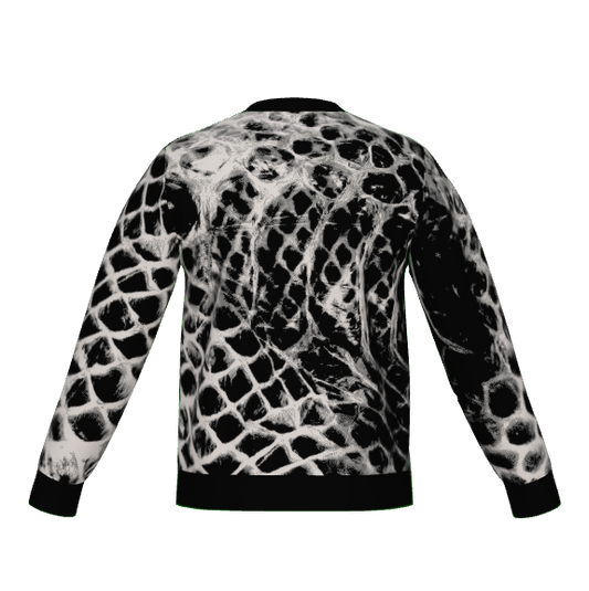 ANTIBrand Shedding Skin Snakeskin Effect Knitted Jumper