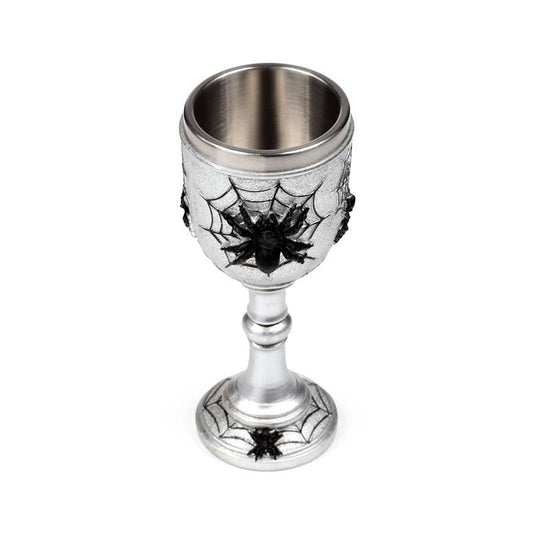 Gothic Gifts Decorative Spider Web Goblet