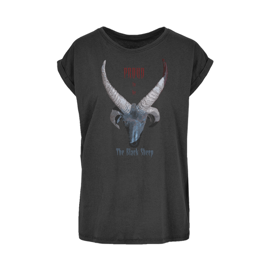 Proud to be The Black Sheep Women's Extended Shoulder T-Shirt XS-5XL