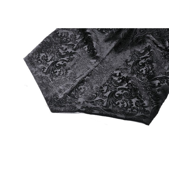 Dark in Love Romilly Lace Trimmed Jacquard Velvet Top - Kate's Clothing