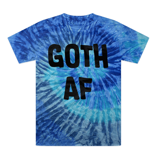 Goth AF Tie-Dye T-Shirt - Kate's Clothing