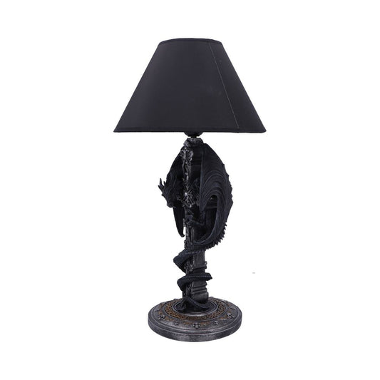 Nemesis Now Draconis Crucis Dragon Gothic Plug-In Table Lamp