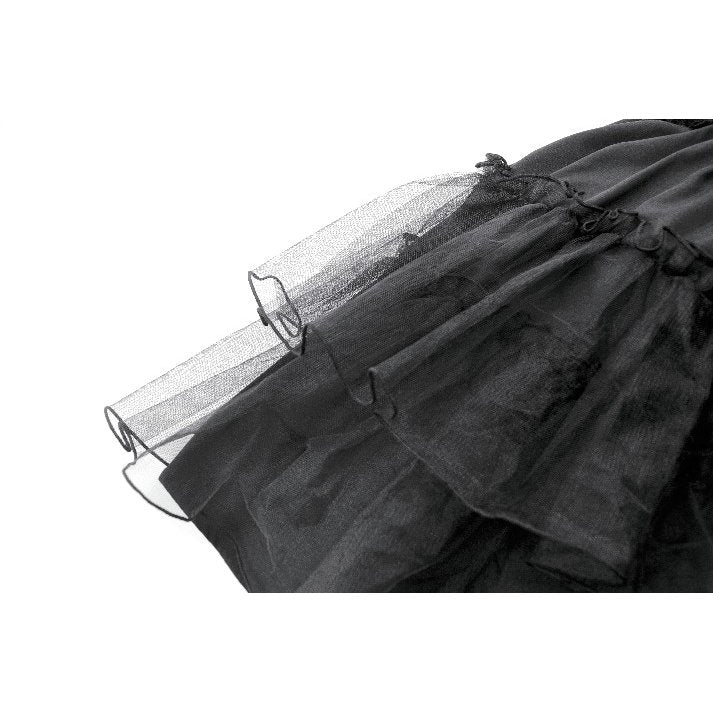 Dark romantic petticoat layering piece