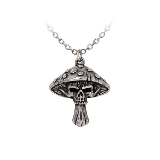 Alchemy Gothic Death Cap Necklace