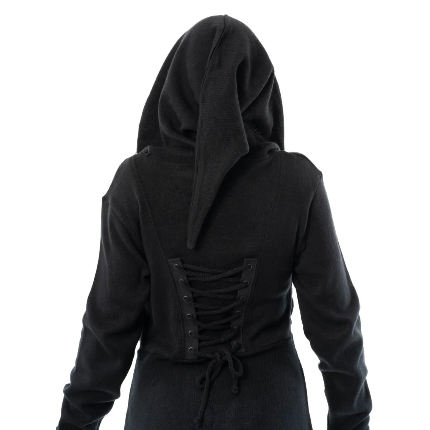 Poizen Industries Demille Hooded Maxi Cardigan - Kate's Clothing