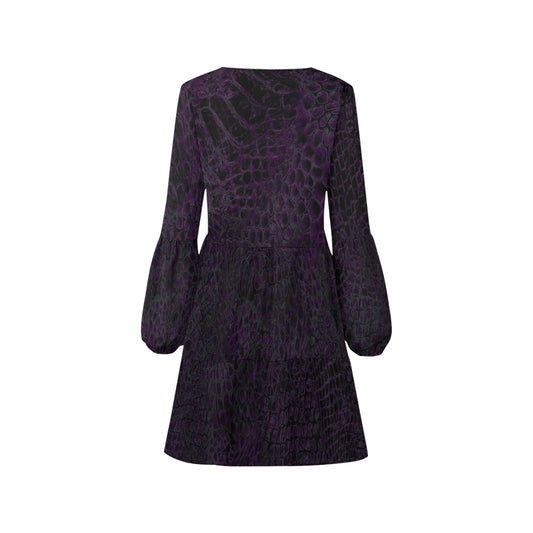 ANTIBrand Hydra Skin Tiered Dress