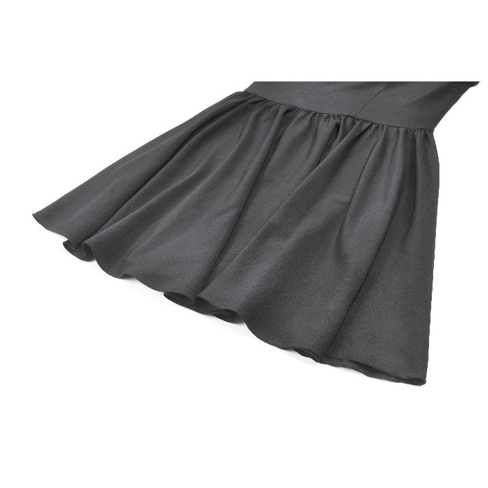 Dark in Love High Neck Mesh Lace Cold-Shoulder Dress