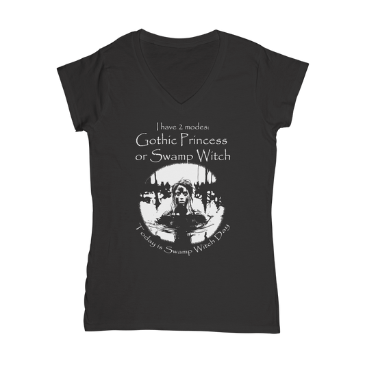 Swamp Witch V-Neck T-Shirt - Kate's Clothing