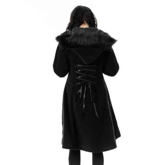 Poizen Industries Eirwen Coat – Black