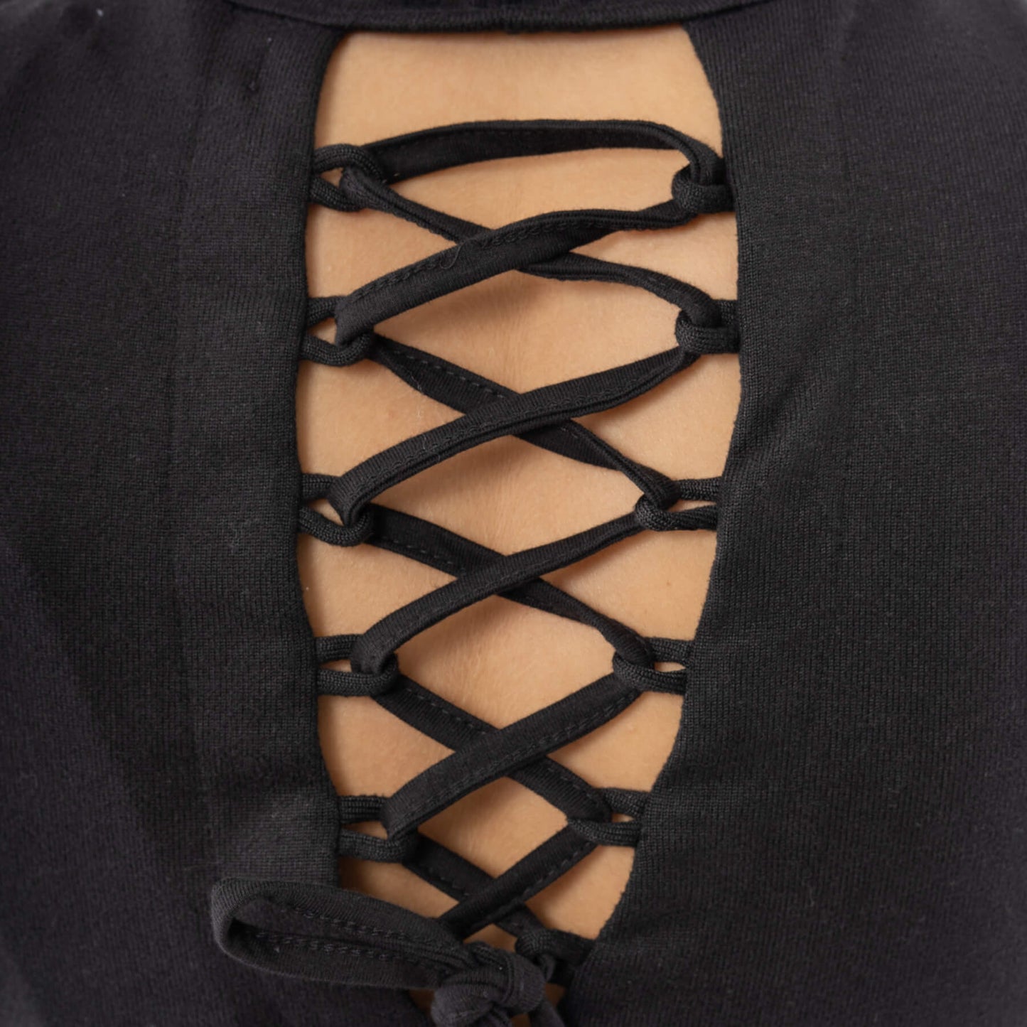 Innocent Lifestyle Emerson Hooded Cardigan with Cut Out Lace Up Feature - Kate's Clothing