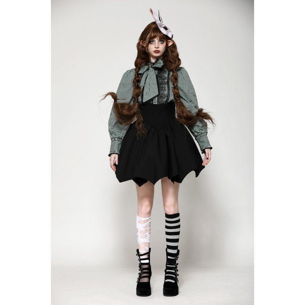 Dark in Love Keziah High Waisted Skirt - Kate's Clothing