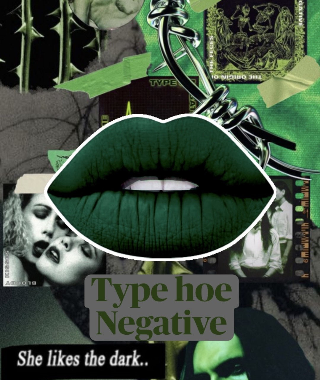 Radioactive Unicorn Type Hoe Negative Lipstick