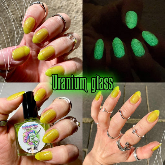 Radioactive Unicorn Uranium Glass Nail Polish - Kate's Clothing