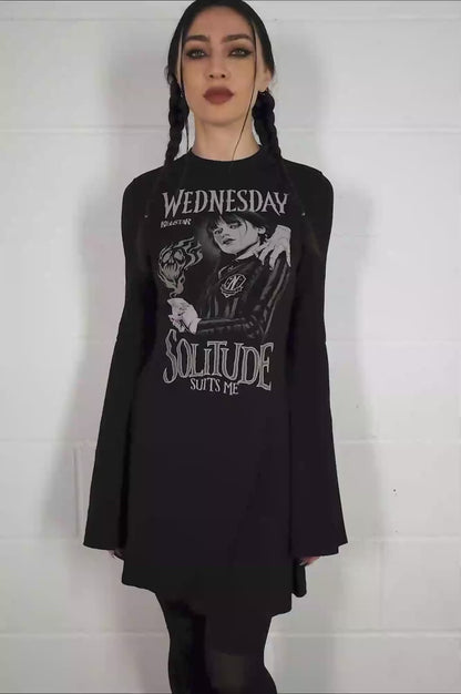 Killstar On Wednesdays Skater Dress