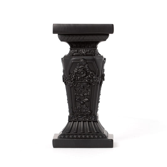 Alchemy Gothic – Tomb Candlestick Black Cathedral Architecture Gothic Altar Decor