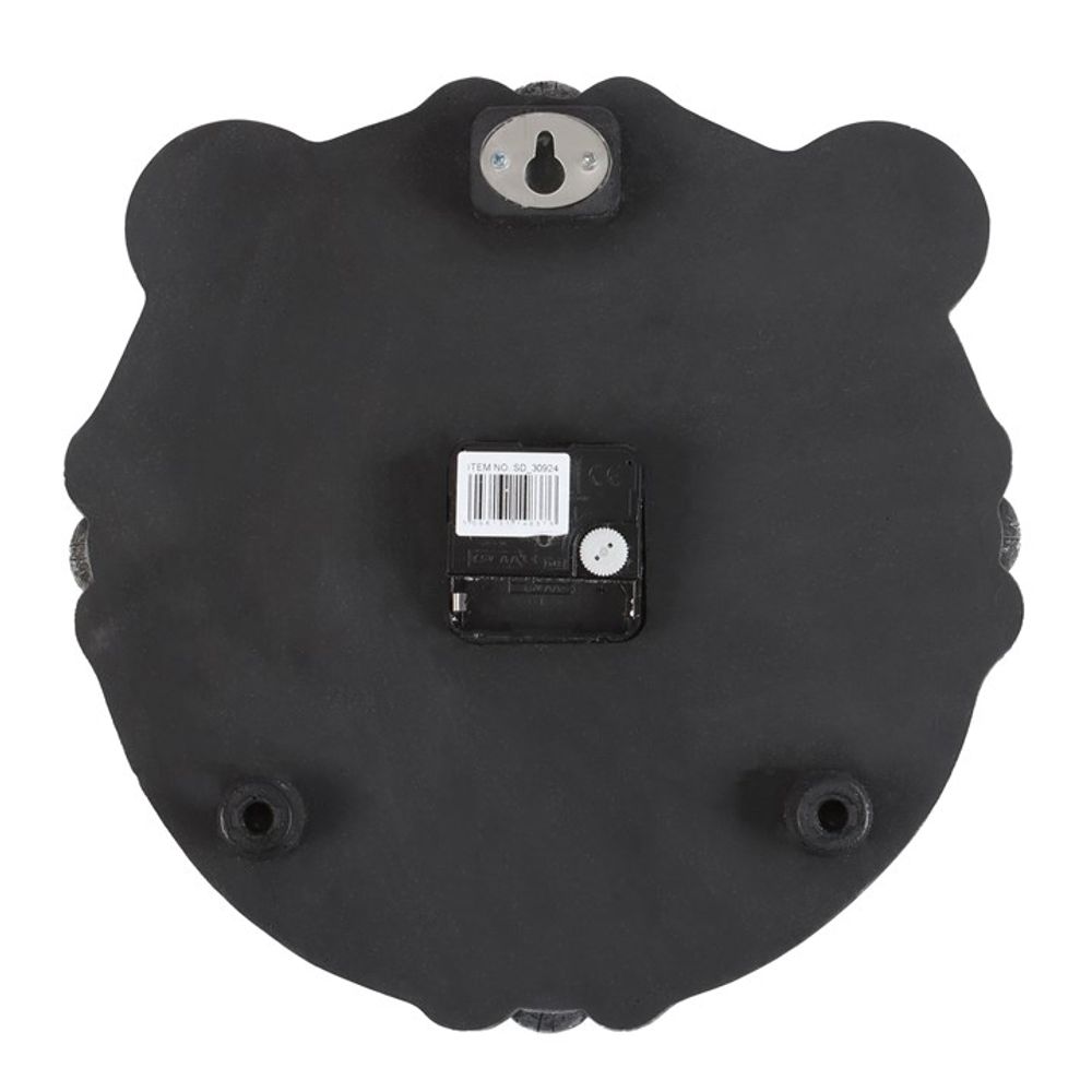 11.5in Hands of Death Resin Clock by Spiral Direct - Kate's Clothing