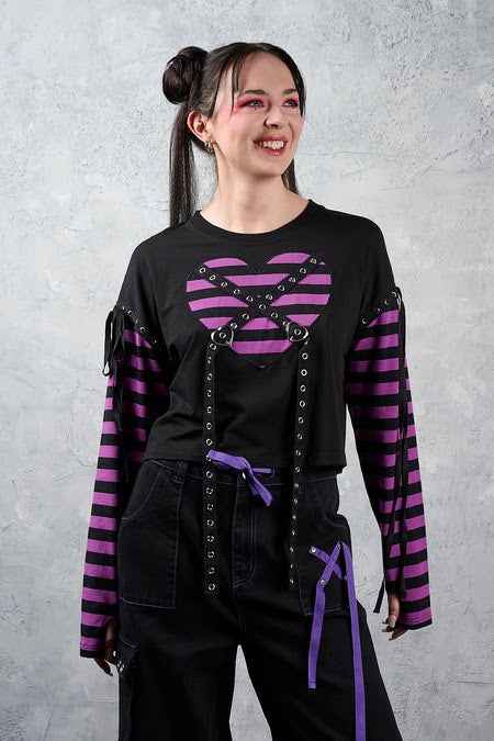 Banned Apparel My Heart Hacker Top