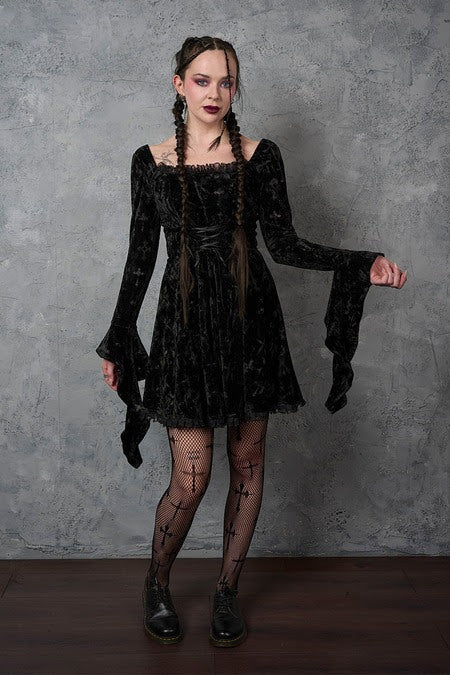 Banned Apparel Sanctum Velvet Dress
