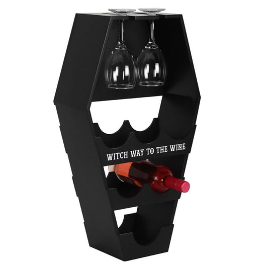 Coffin Wine Shelf - Kate's Clothing