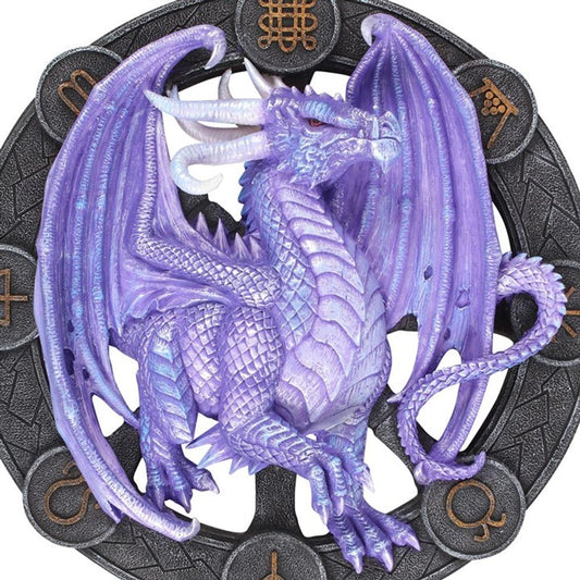 Samhain Dragon Resin Wall Plaque by Anne Stokes - Kate's Clothing