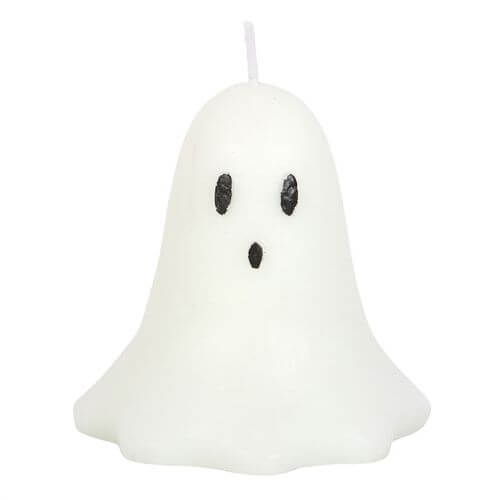 10cm Unscented Ghost Candle - Kate's Clothing