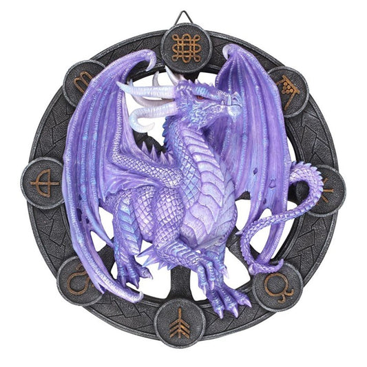 Samhain Dragon Resin Wall Plaque by Anne Stokes - Kate's Clothing