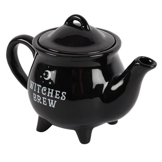 Witches Brew Black Ceramic Tea Pot - Kate's Clothing
