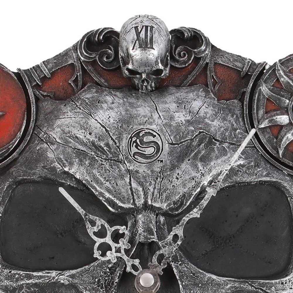 11.5in Hands of Death Resin Clock by Spiral Direct - Kate's Clothing