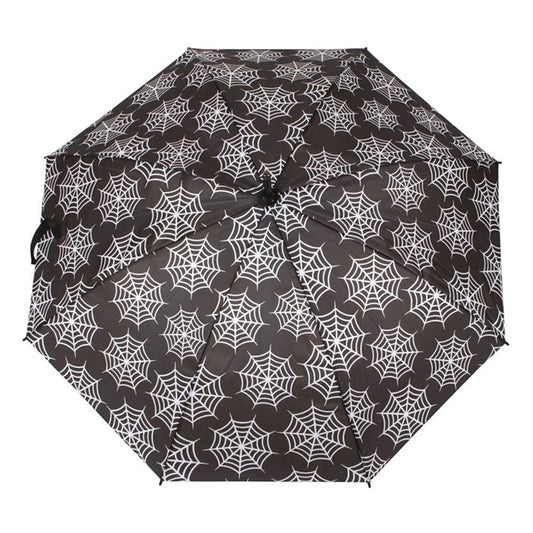 All Over Print Spiderweb Umbrella - Kate's Clothing