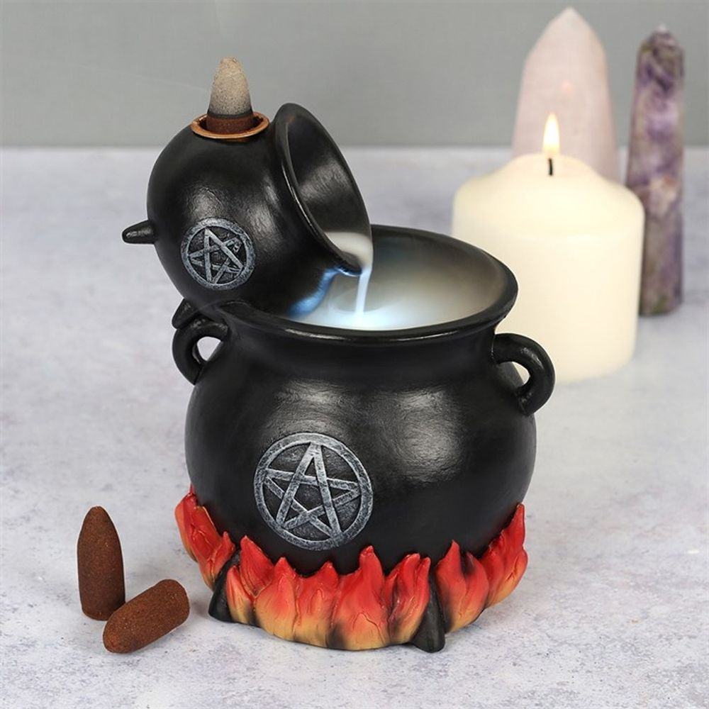 Pouring Cauldrons Backflow Incense Holder - Kate's Clothing