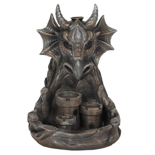 Grey Dragon Backflow Incense Burner - Kate's Clothing