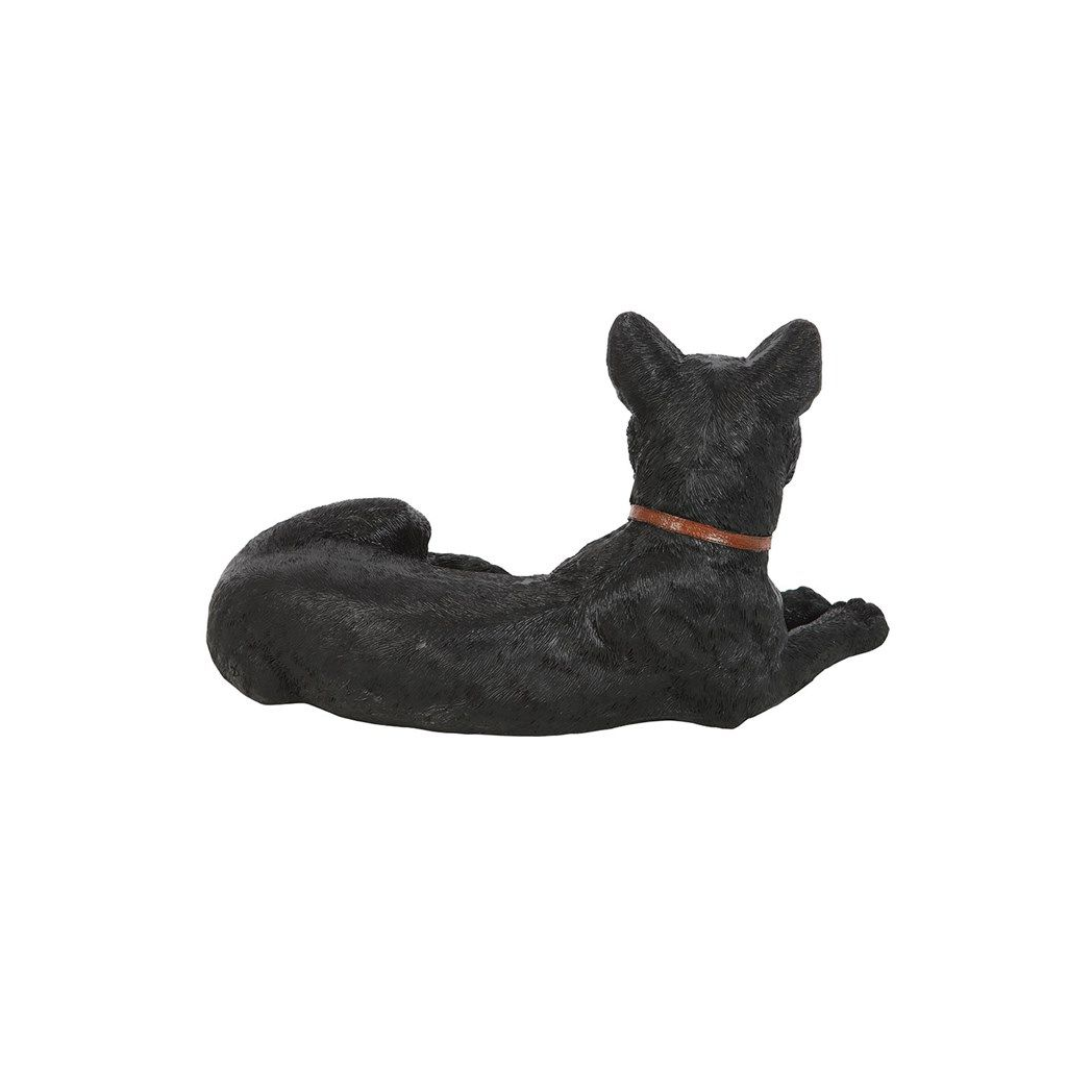 Large Laying Black Cat Figurine - Kate's Clothing