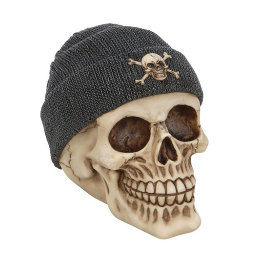 Skull Ornament with Beanie - Kate's Clothing