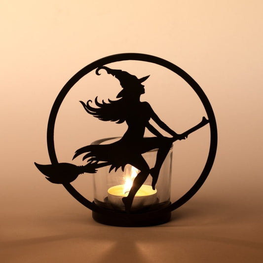 Alchemy Gothic Witch by Moonlight Tealight Holder