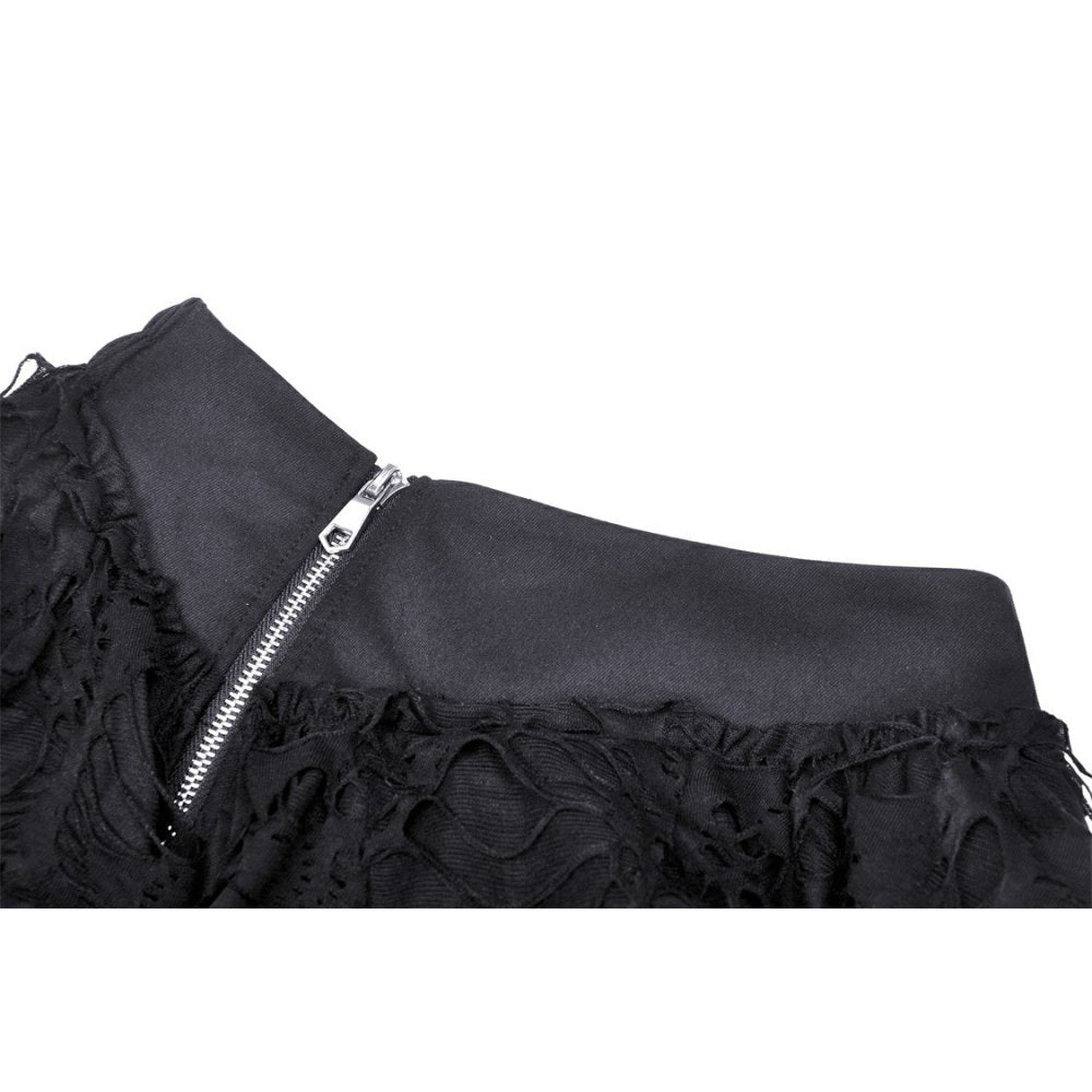 Dark In Love Widow Maker Mini Skirt - Kate's Clothing