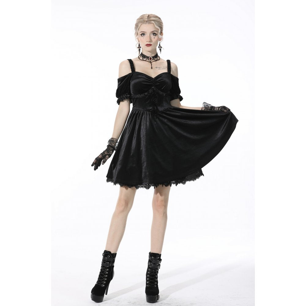 Dark In Love Viviana Party Dress Black - Kate's Clothing