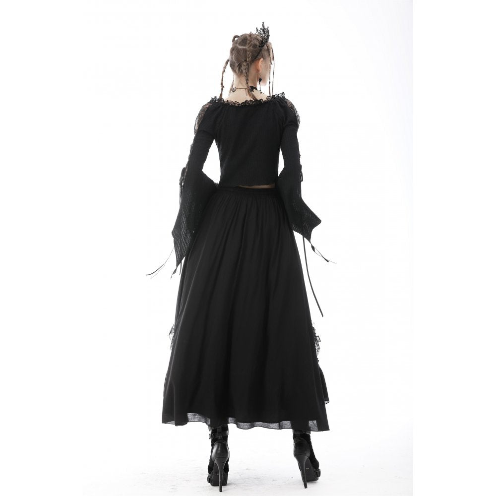 Dark In Love Eithne Tassled Top - Kate's Clothing
