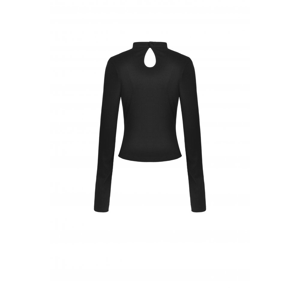 Dark in Love Alice Cold Shoulder Top - Kate's Clothing