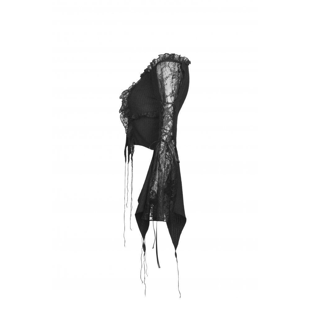 Dark In Love Eithne Tassled Top - Kate's Clothing
