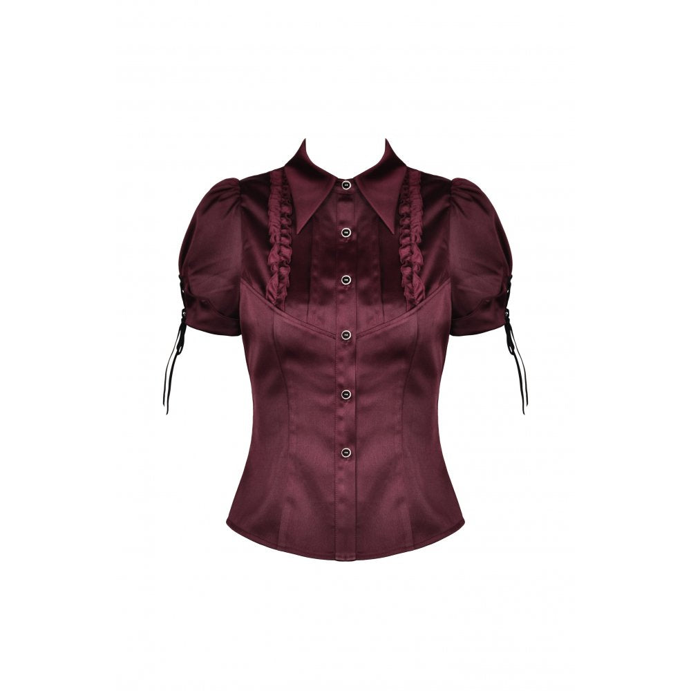 Dark In Love Irie Blouse - Kate's Clothing