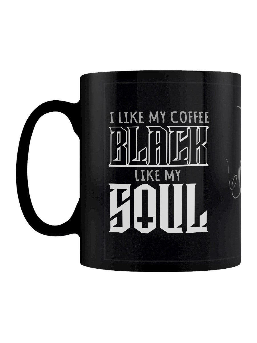 I Like My Coffee Black Mug - Kate's Clothing
